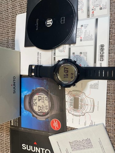 Suunto d6i black wrist - black, dive